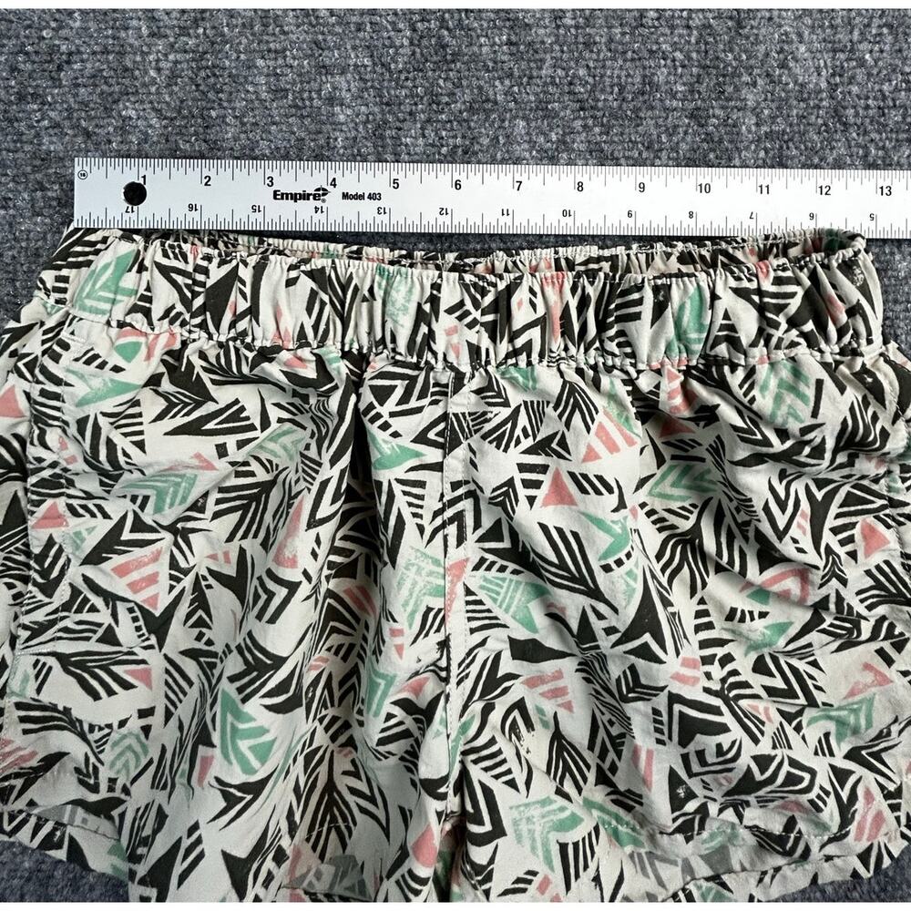 Patagonia Women's Baggies Shorts Size Small Geometric Print Lined Outdoor - Picture 5 of 6
